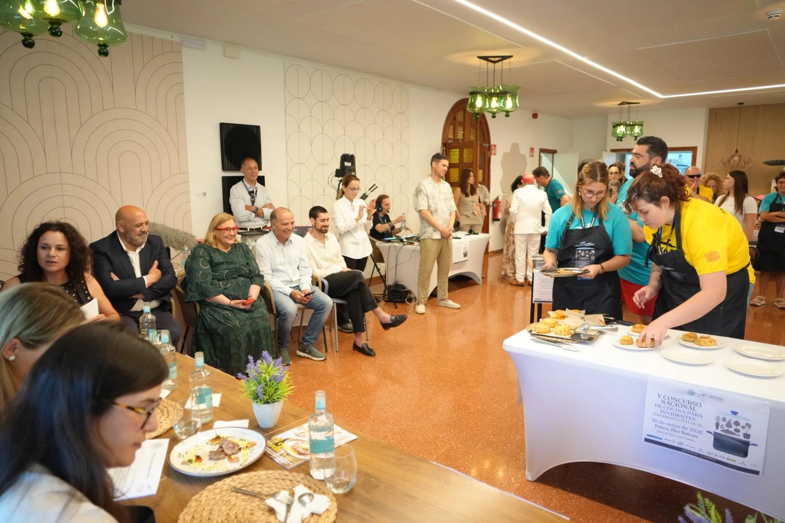 Palma acoge el V Concurso Nacional de Cocina para Personas Invidentes